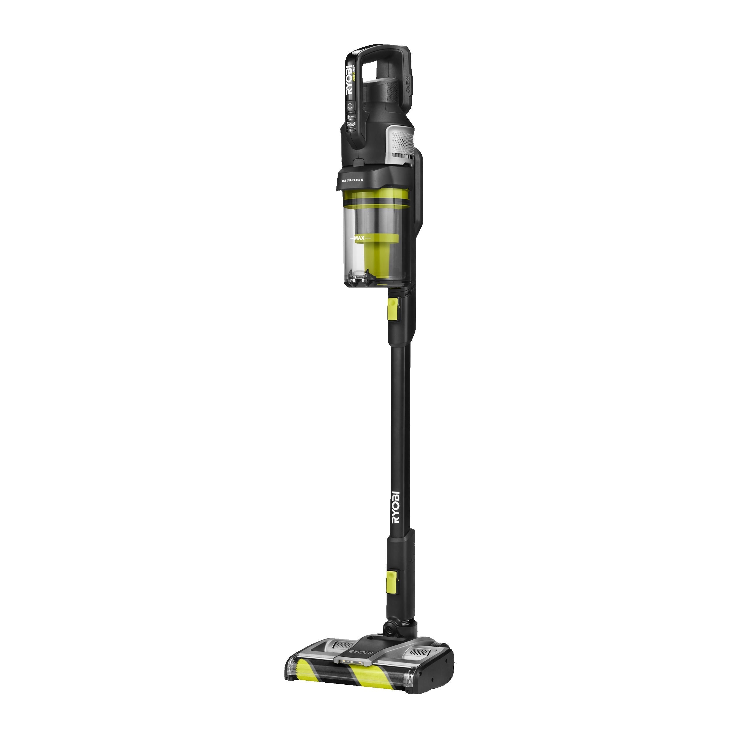 ONE+ 18V Brushless Cordless Stick Vacuum Cleaner, with Anti-Tangle Brush (Incl. battery)
